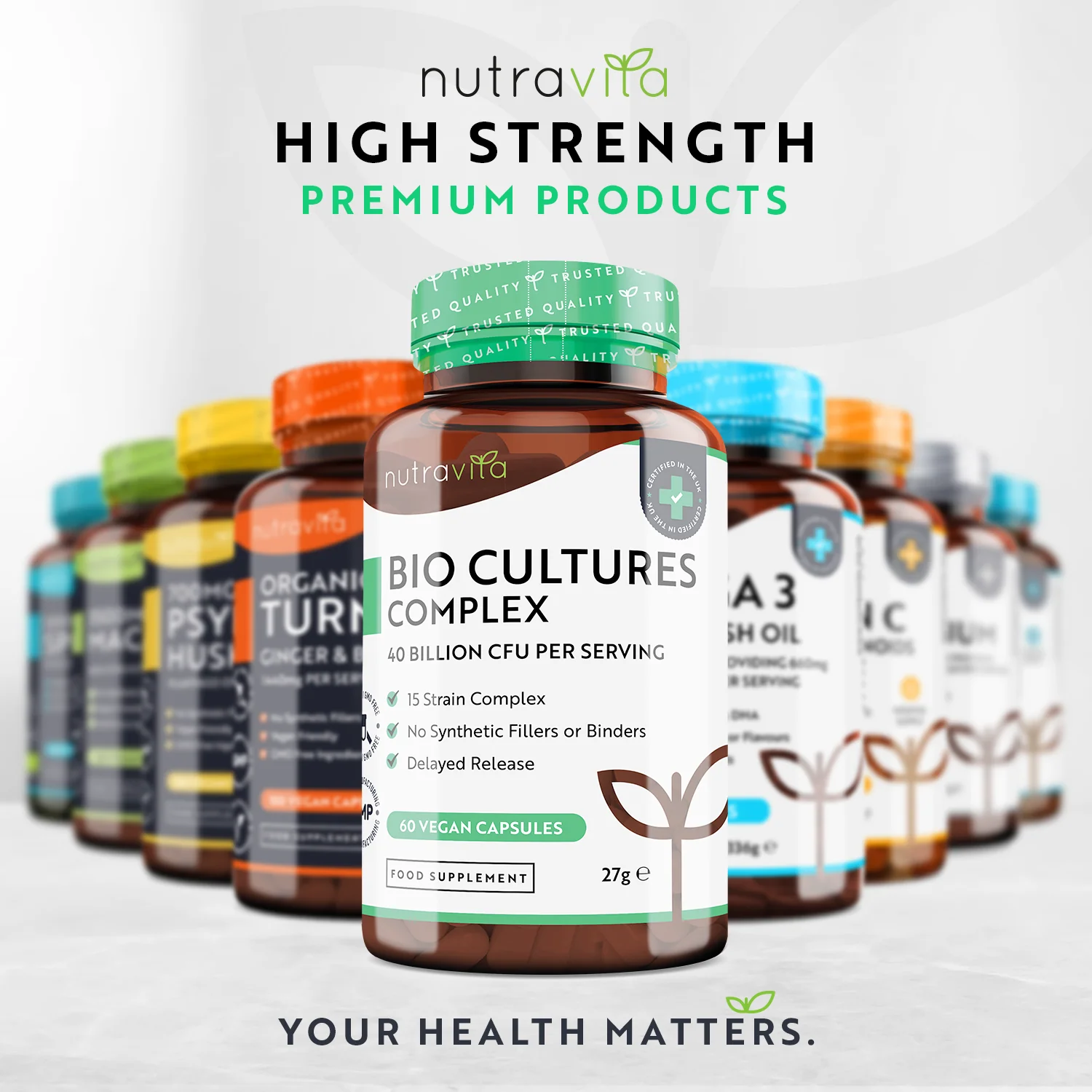 40 Billion CFU 15 Strain Bio Complex Cultures for Digestive Health - Image 7