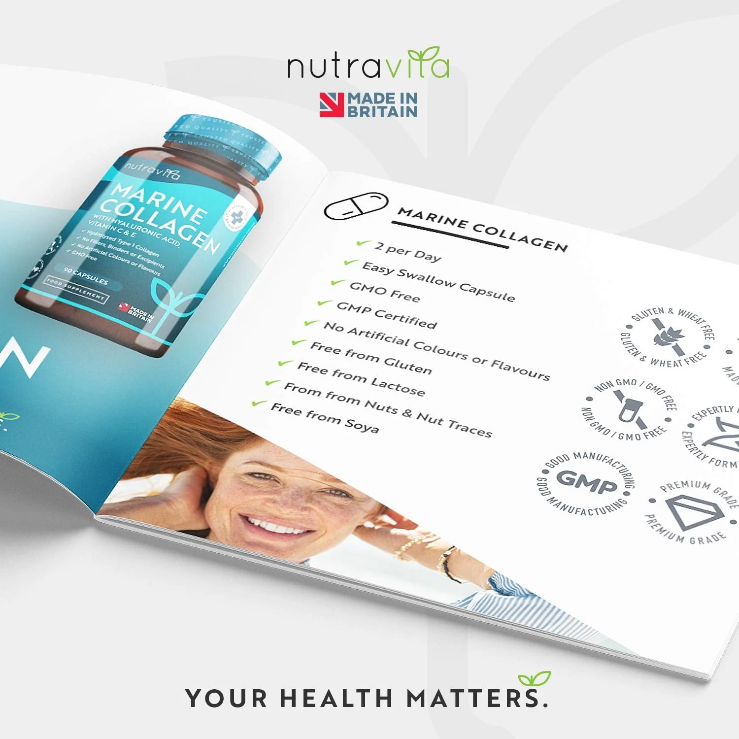 Hydrolysed MarineCollagen with Hyaluronic Acid - Image 6